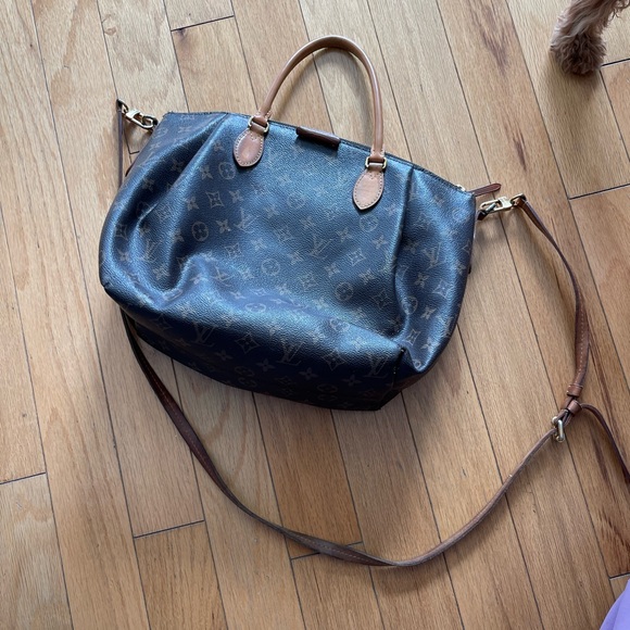 Louis Vuitton Dark Brown Monogram Tote - Picture 11 of 11